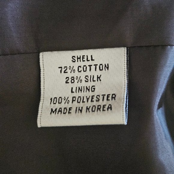 Talbots Women's Dark Brown Multi Paisley Jacket Size 4 - Picture 4 of 9